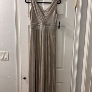 J.S. Collections Long Shimmery Evening Dress